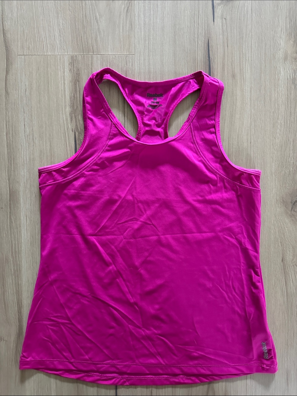 Reebok Women’s Bright Fuchsia Racerback Tank Top